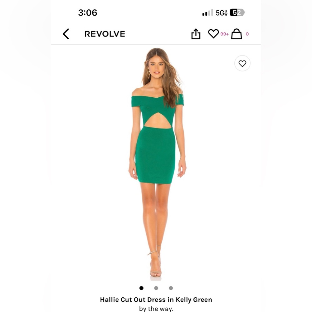 by the Way cut out dress